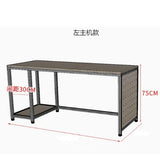 SM new home new wood computer desk workbench desk aluminum profile rectangular table