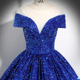 Ball Gown Dress Women Long Dresses Sexy Vestidos Y2k Streetwear V Neck Elegant Splice Party Night Work Off Shoulder Sequins