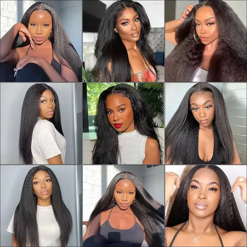Peruvian Human Hair Bundles Kinky Straight Raw 3 4 Bundles 28 30 Inch Virgin Hair Extension For Women Sew In Quick Weave Bundle