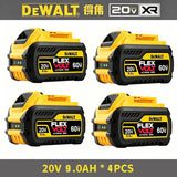 100% Original 20V 6.0Ah MAX Battery Power Tool Replacement For DeWalt DCB184 DCB181 DCB182 DCB200 20V 5A 6A 18Volt 20v Battery.