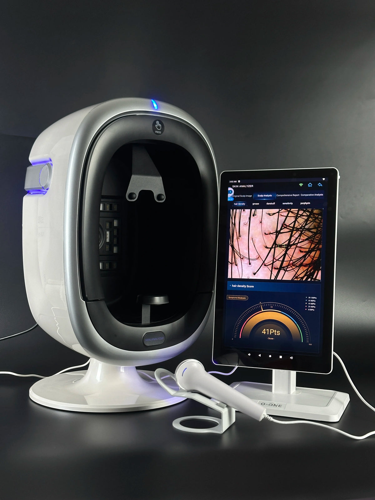 30 Million Pixel Professional AI Face Skin Analysis Machine 20 Indicators Comprehensive Skin Scanner with Tablet
