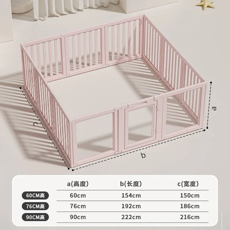 Pet enclosure, pink dog cage, medium and small  new dog cage