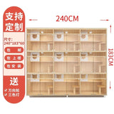 Cat Cage Cat Villa Cat Nest Cattery Pet Display Cabinet Delivery Room Pet Shop