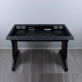 Computer Case Integrated High-End Cool Special-Shaped Game Tables Built-in Fully Transparent Large Case Computer Desk