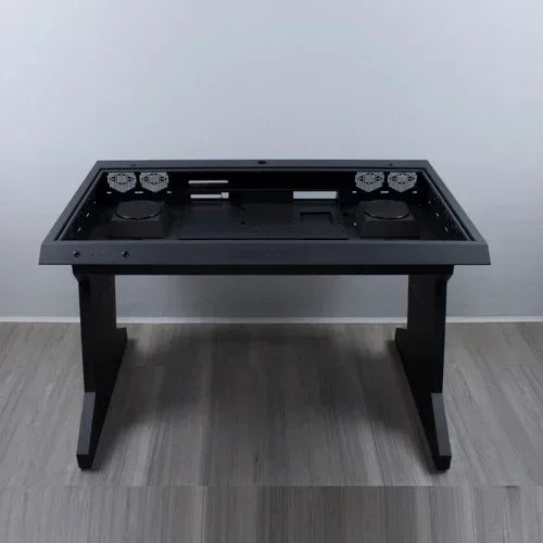 Computer Case Integrated High-End Cool Special-Shaped Game Tables Built-in Fully Transparent Large Case Computer Desk