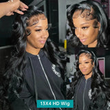 Body Wave Human Hair Wigs 13x6 Hd Lace Frontal Wigs Pre Cut 5X5 Glueless Wig 30 40 Inch For Women Preplucked 13x4 Lace Front Wig