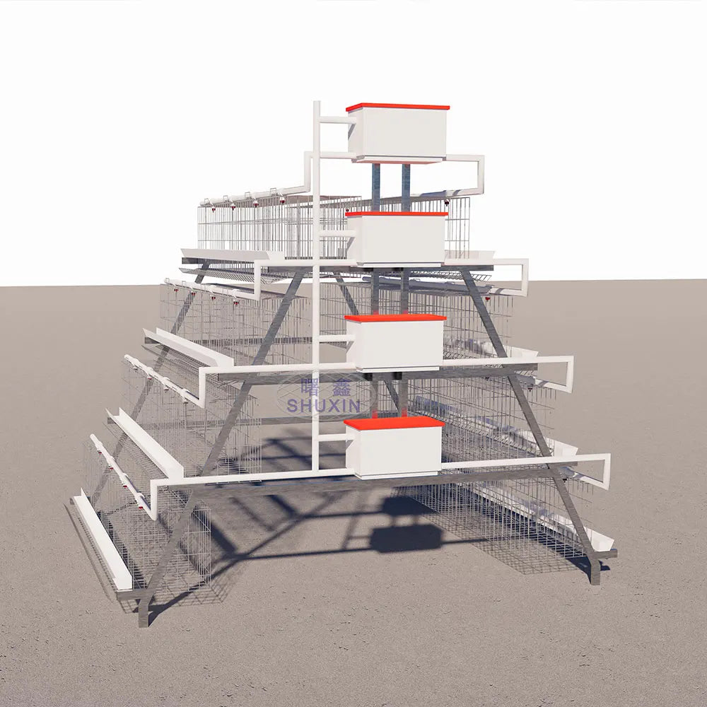 Poultry Farm Battery Chicken Coop  Egg Laying Hens 500 1000 Birds Animal Layer Chicken Cage for Farming Sale in Zimbabwe
