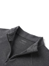 SIMWOOD 2026 Autumn New Women's Half Zip Up Stand Collar Cropped Long Sleeve T-Shirt Regular Fit Raglan Sleeve Tops