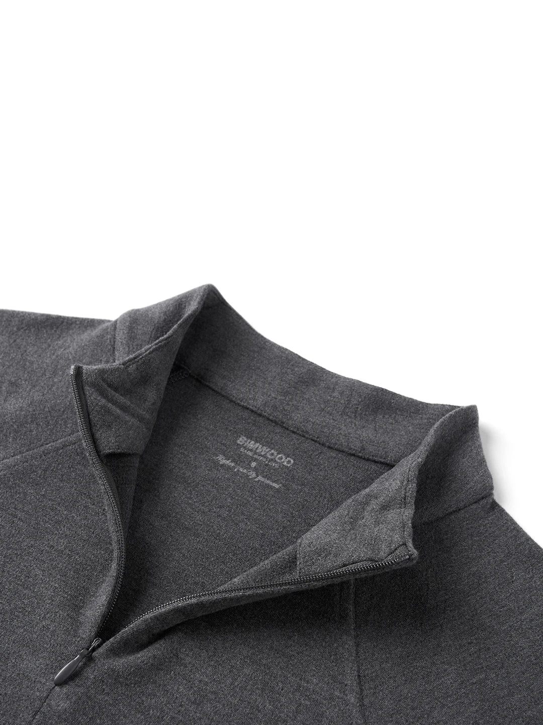 SIMWOOD 2026 Autumn New Women's Half Zip Up Stand Collar Cropped Long Sleeve T-Shirt Regular Fit Raglan Sleeve Tops