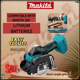 Makita  3 Inch Cordless Electric Angle Grinder 19500RPM Cut Off Tool Tile Cutter for Wood Tile Plastic Tool For 18V Battery
