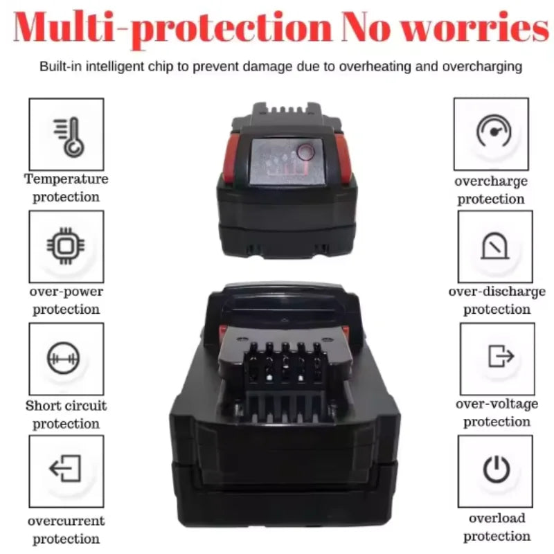9.0Ah/12.0Ah/6.0A M18 18V Replacement For Milwaukee M18B5 XC Li-ion battery Charger, BR, 48-11-1815 2604-20 48-11-1850 charger
