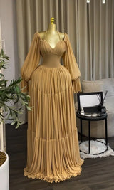 CM.YAYA 2026 Fall Winter Women Long Sleeve Slash Neck Long Maxi Dress Slim Evening Birthday Trendy Sexy Vacation Party Dresses