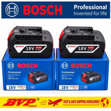 Genuine Bosch 18V 6.0Ah Battery BAT609 BAT609G Original Lithium-Ion Rechargeable Power Tool Battery