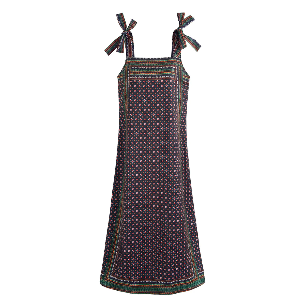 AP AW26 Women Bow Slip Dress Holiday Style