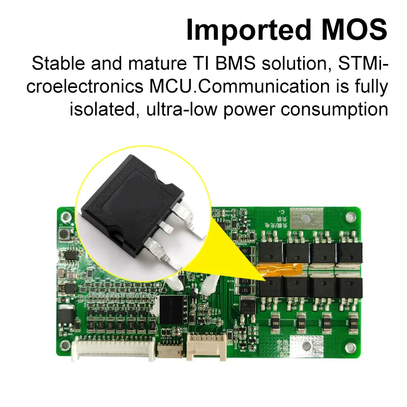 For Super Soco TC/TS/TC Max/CU/DU Smart Bluetooth 13-25S Lifepo4 Li-ion LTO Battery Protection Board Battery Management System