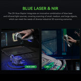 Creality 3D CR-Scan Raptor Multiple-line Blue & NIR Consumer 3D Scanner for 3D Printing Reverse Engineering Handheld Scanner