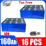 1-16PCS 3.2V 160Ah LiFePO4 New Grade A Battery Lithium Iron Phosphate For DIY 12V 24V Car Motor Batteries Modification Duty-free