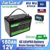 VariCore 12.8V/24v 360Ah 340Ah 180Ah 120AH 100Ah LiFePO4 Battery 25.6v 12V Lithium Iron Phosphate for RV Touring Car Solar Wind