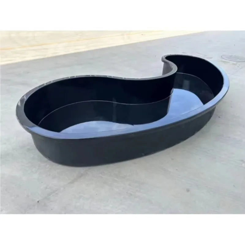 Outdoor Aquaponics Pond tank ,creative Garden Courtyard Small Fiberglass Water Pond,recirculation Koi Fish Pond