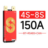 Daly Smart BMSWiFi 4S 12V 8S 24V 16S 48V 40A 100A 150A 200A Active Balance Overcharge/Discharge Protection for Sola/EV with BT