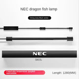 NEC Aquarium Light Amphibious Fish Tank Arowana Red Light Tube 98-163cm Full Spectrum 3000K/6700K/15000K Help Fish Color Growing