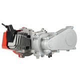 49CC 2-Stroke Gas Engine,  Air-Cooled Pull Start Motor with Gearbox & Air Filter for Mini Dirt Bike, ATV, Pocket Bike, Quad