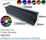 3D Realistic Water Vapor Fireplace Remote Control Electric Steam Fireplace Space-Saving Design Fits Any Corner firebox emission