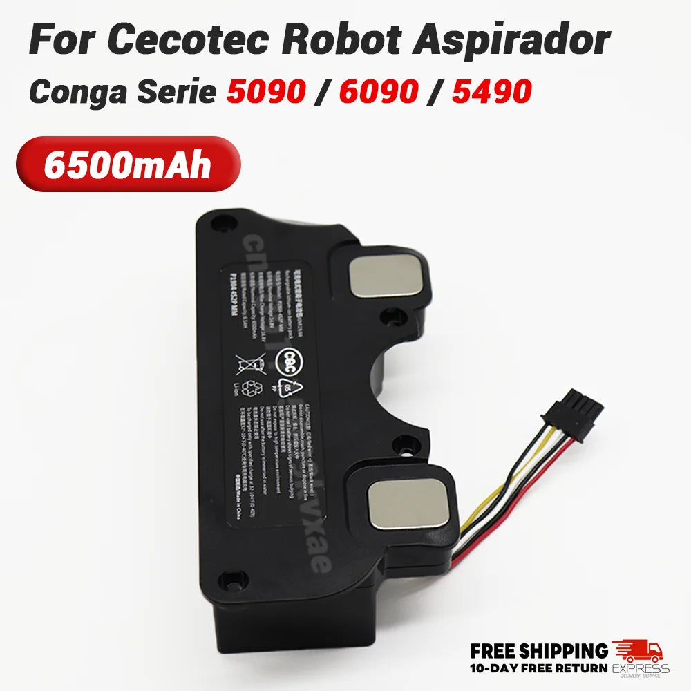 High quality Li-ion Batter CECOTEC CONGA 5090 6090 5490 Mopping Robot Battery Pack Netease Intelligent Manufacturing NIT Model