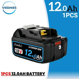 Original 18V 8.0Ah/10.0Ah/12.0Ah 18V Tool Battery BL1830B BL1840B BL1860 BL1850B Tool Battery for Makita 18V Battery