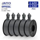 JAYO PLA/PLA META/PETG/SILK/PLA+/Wood/ ABS/Marble 3D Printer Filament 1.75mm 5KG 3D Printing Materials for 3D Printer&3D Pen