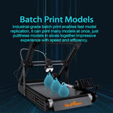 3D Printer IdeaFormer IR3 V2 Infinite Z-Axis Steel Conveyor Belt 250×250×∞mm With Extended Tray Klipper Firmware Auto Leveling