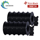 KINGROON 10KG PLA Filament For 3D Printer 1.75mm Wholesale 3d Printing Wire Materials Neatly Wound Vacuum Packaging Fast Ship