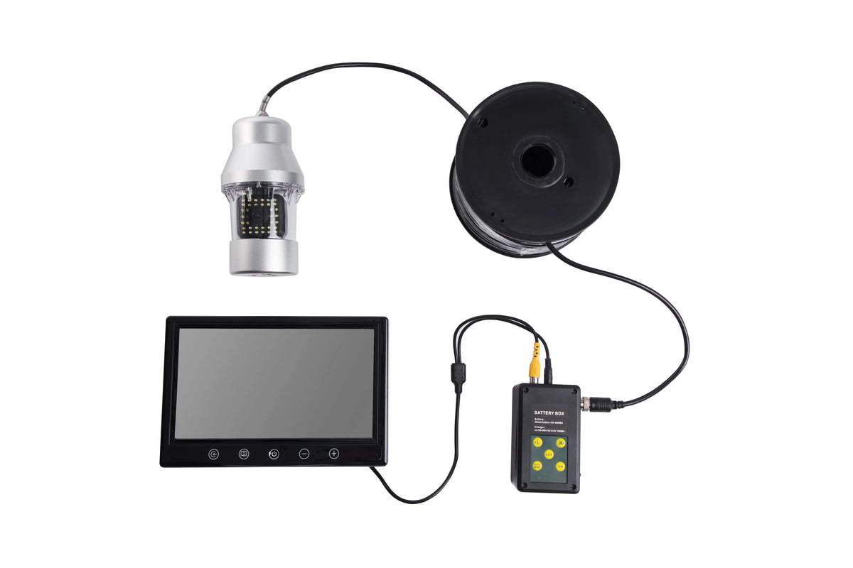 36pcs Light Full Range Vision HD CCD Night Vision Fishing Camera Wide View Fishing Under Water Camera Ice Fishing Cam Rotating