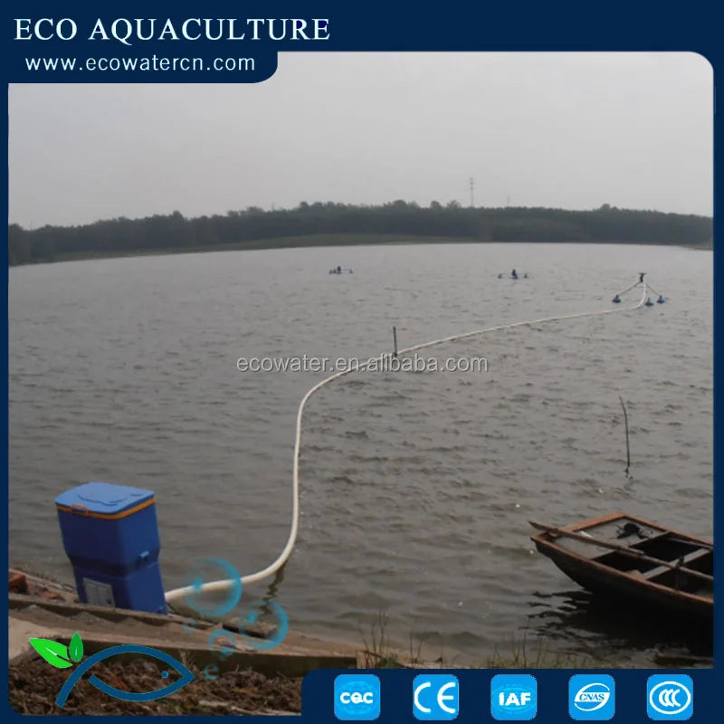 ECO Solar Auto Fish Feeder for Bio Floc Tilapia  Fish Pond Feeder for Shrimp Farming Equipment High Quality