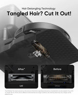 Refurbished eufy L60 Robot Vacuum with Self Empty Station, Hair Detangling Technology, Up to 60 Days Hands Free Cleaning