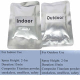 1-200bag Ti Powder 100g For Pyrotechnics Machine Outdoor Indoor Cold Spark Sparkler Metal Titanium Powder Fireworks Materials