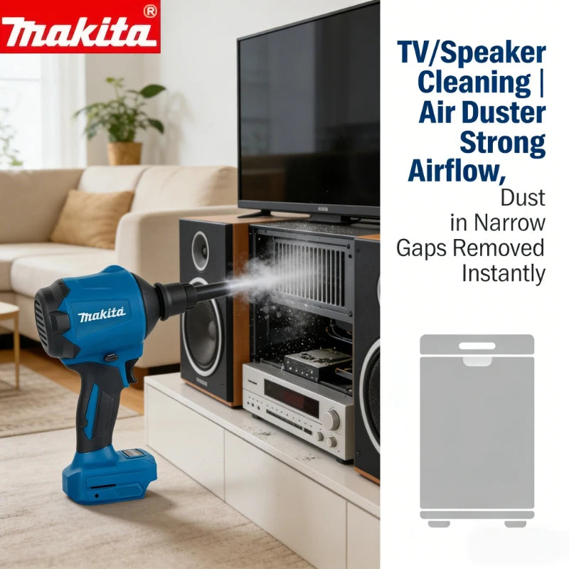 Makita power tools makita 18v tools DAS180  high-power air dust removal gun for blowing dust in narrow spaces power tools