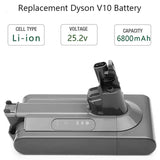 for Dyson Battery V10 SV12 6800mAh 100Wh Replacement battery for Dyson V10 Absolute Fluffy cyclone SV12