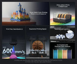 Anycubic Kobra 3 Combo Multi-Color Printing 4 to 8 Colors Max 600mm/s printing speed Anycubic FDM 3D Printer