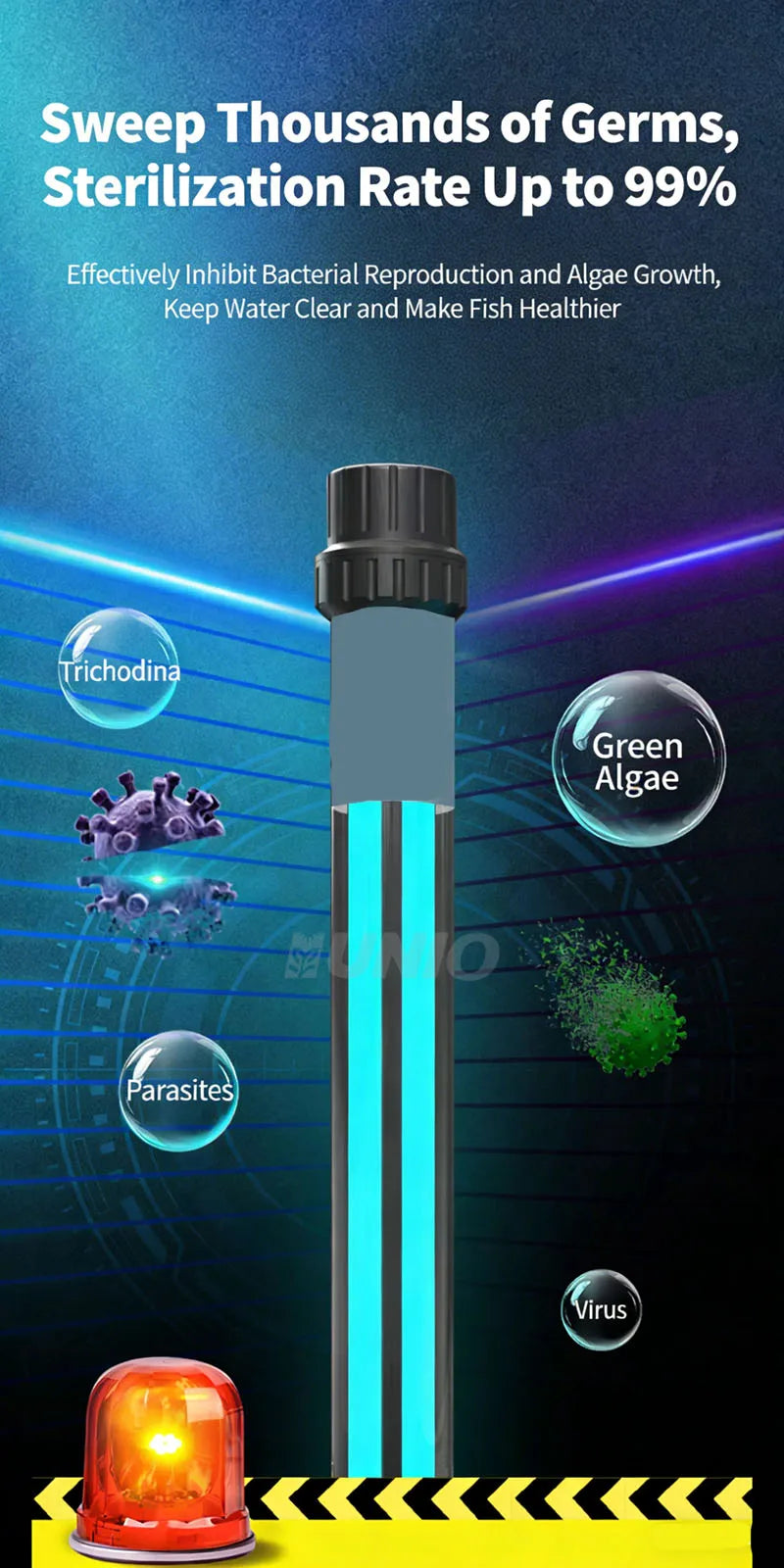 2026 New Stainless Steel Automatic Aquarium Fish Tank Water Filter System 6000L Capacity 220V for Exterior Pond Aquaculture