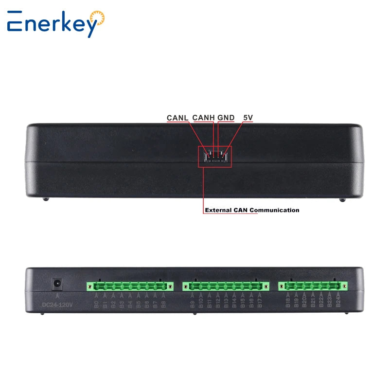 Enerkey 15A Smart Active Balancer 2S~24S Lifepo4 / Lipo/ LTO Battery Energy Equalization Connectivity APP with CAN Port