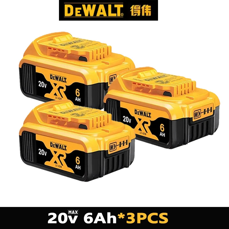 DeWALT MAX FlexVolt 20V/60V Original Battery 6Ah 9Ah Compatible with DCB606 DCB205 DCB206 DCB209 DCB182 Power Tool for 20V Tools