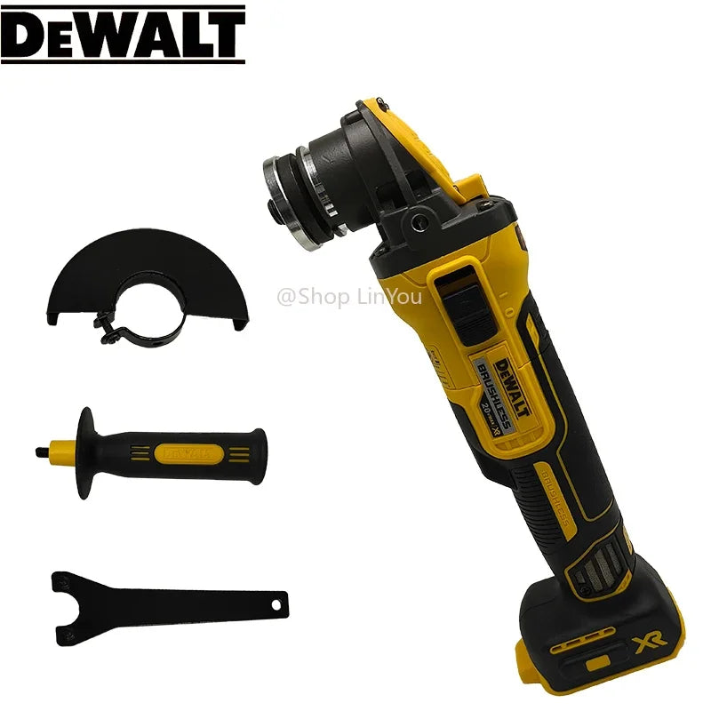 DEWALT DCG409 Cordless Angle Grinder 20V Brushless Motor Cutting Machine 9000RPM 125mm Cordless Portable Polisher（NO battery）