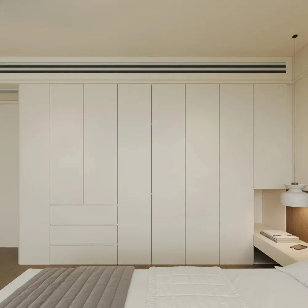 Any Size Custom Honeycomb Aluminum Alloy Multi Storage Bed End Cabinet Bedroom Home Water Moisture Durable Wardrobe Cabinet Stur