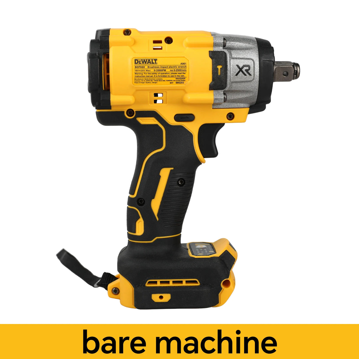 DeWALT DCF900/921/922 Brushless Impact Wrench  20V Power,Pressure-Driven Speed,Double Safety&Ergonomic Design