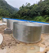 Galvanized Canvas Pond Large Agricultural Storage Pond High Density Aquaculture Pvc Tarpaulin Fish tank Farming