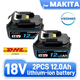 Original 18V 8.0Ah/10.0Ah/12.0Ah 18V Tool Battery BL1830B BL1840B BL1860 BL1850B Tool Battery for Makita 18V Battery