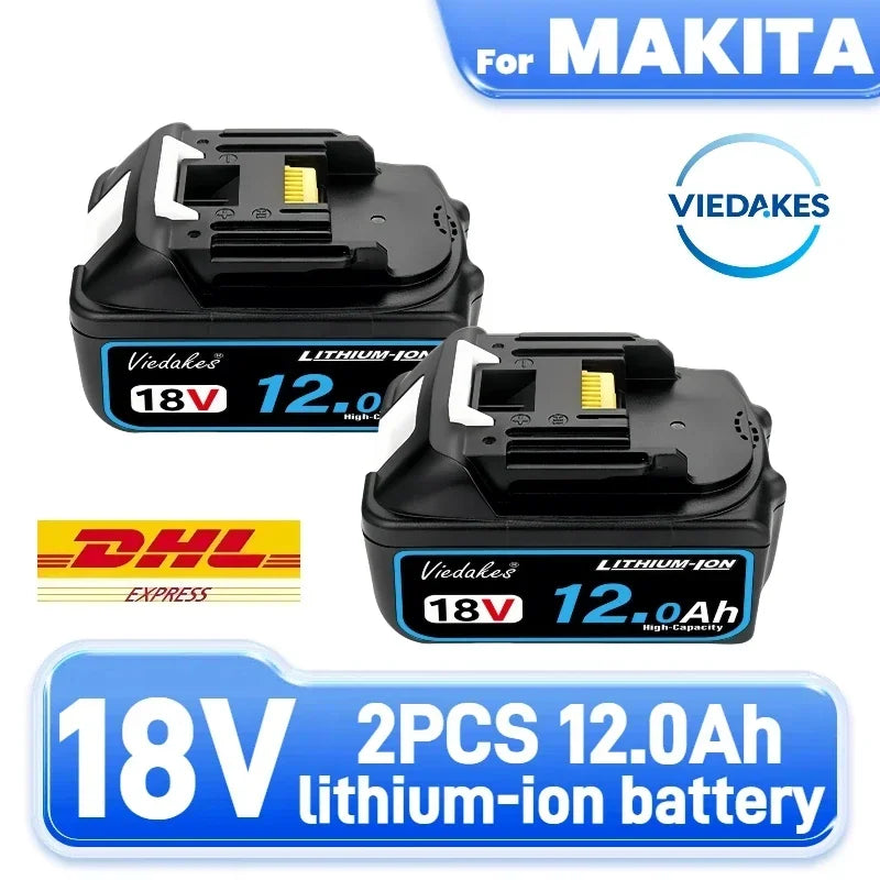 Original 18V 8.0Ah/10.0Ah/12.0Ah 18V Tool Battery BL1830B BL1840B BL1860 BL1850B Tool Battery for Makita 18V Battery