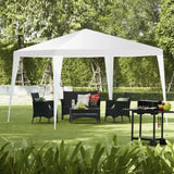 10x10 Feet Outdoor Mobile Gazebo Canopy Tent Events Wedding Party BBQ Patio Hut