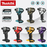 Makita 18V Cordless Impact Driver DTD173 Brushless 180Nm 3600rpm T-Mode for Wood Bolt Drilling Fastening Work